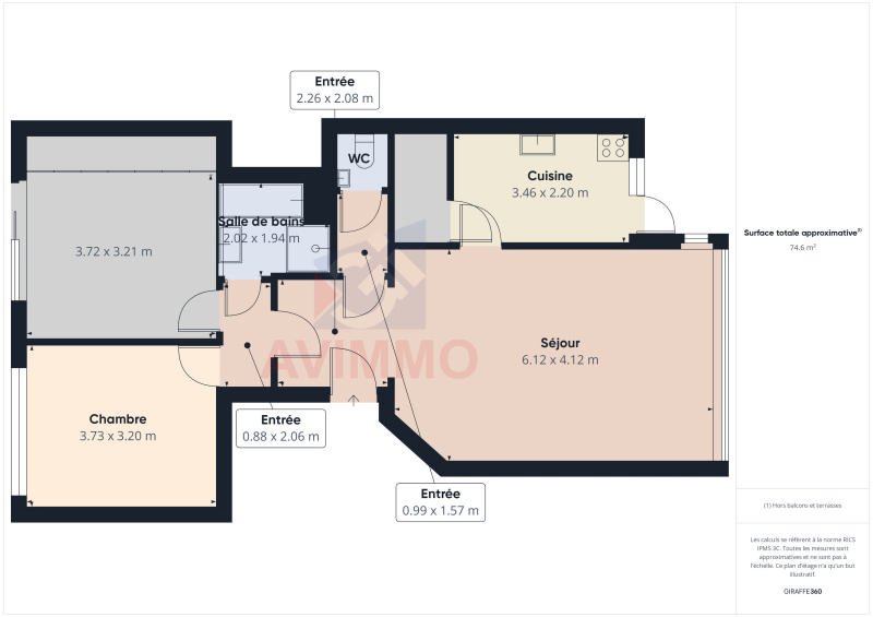SOUS OPTION - Bel appartement deux chambres avec garage Bd d'Avroy LIEGE BAIL A VIE avec loyer (1000€/mois) — photo 11